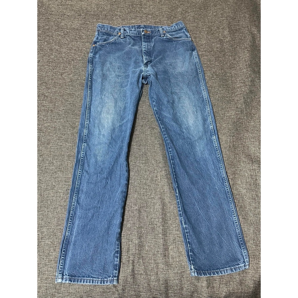 Wrangler Men's 36 X 34 Cowboy Cut Straight Leg Jeans - Picture 1 of 13